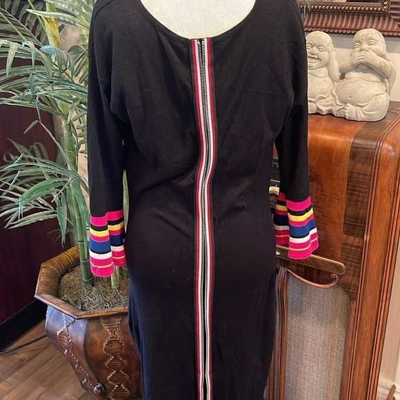 M Hilary Radley for Katherine Barclay light knit stretch midi with back faux zip - Picture 3 of 8